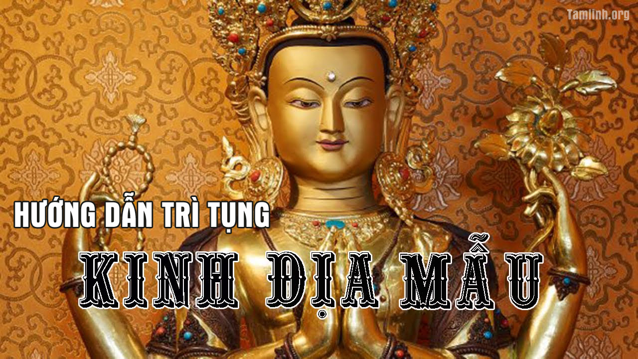 tri tung kinh dia mau, mau dieu tri, dia mau chon kinh