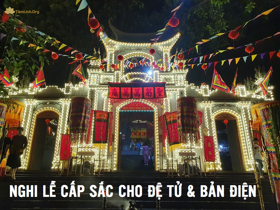 nghi le cap sac cho thanh dong va ban dien