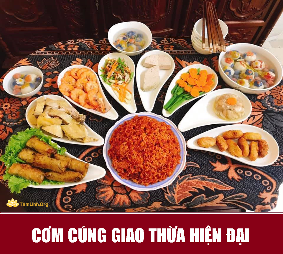 com cung giao thua