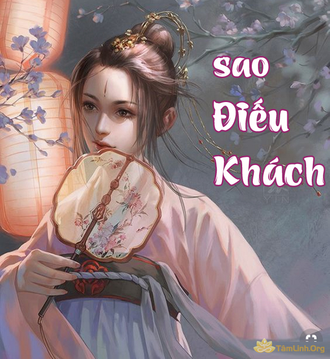sao dieu khach trong kho tu vi, xem tu vi, sao dieu khach