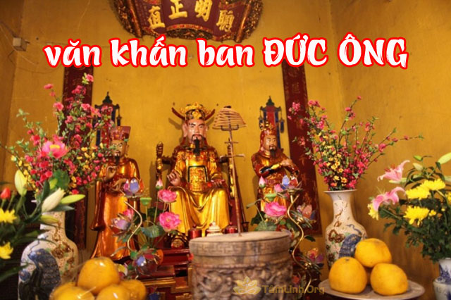 van khan ban duc ong, di le chua
