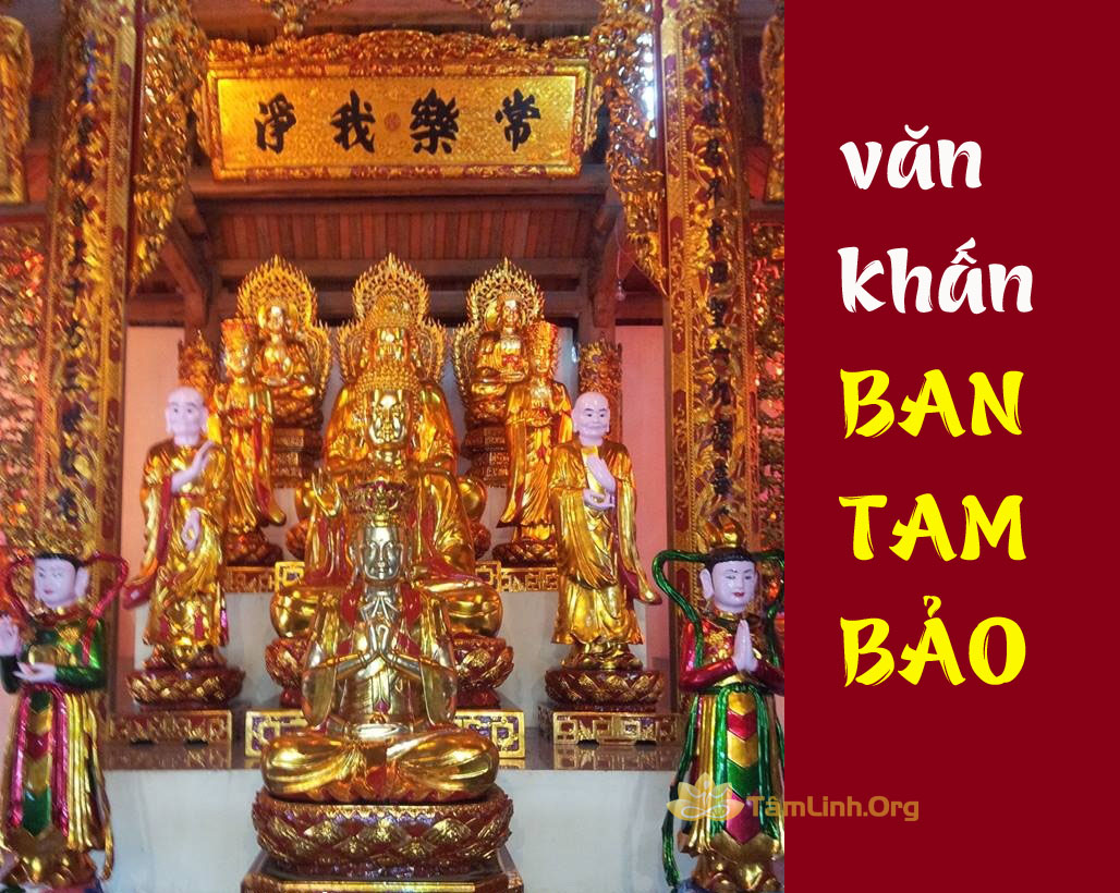 van khan ban tam bao, di le chua