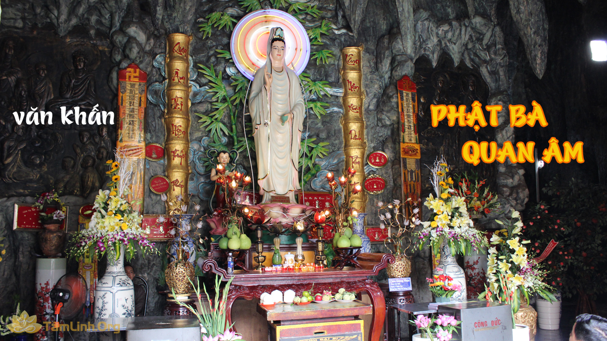 van khan phat ba quan am, di le chua