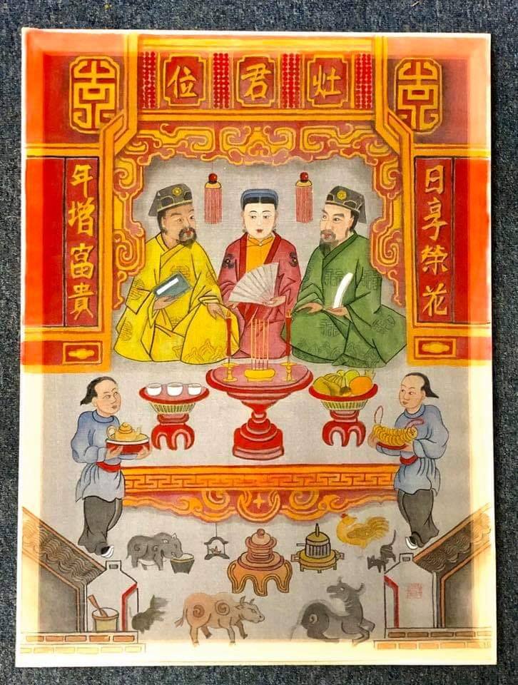 ong cong ong tao, ba vi dau rau, than bep